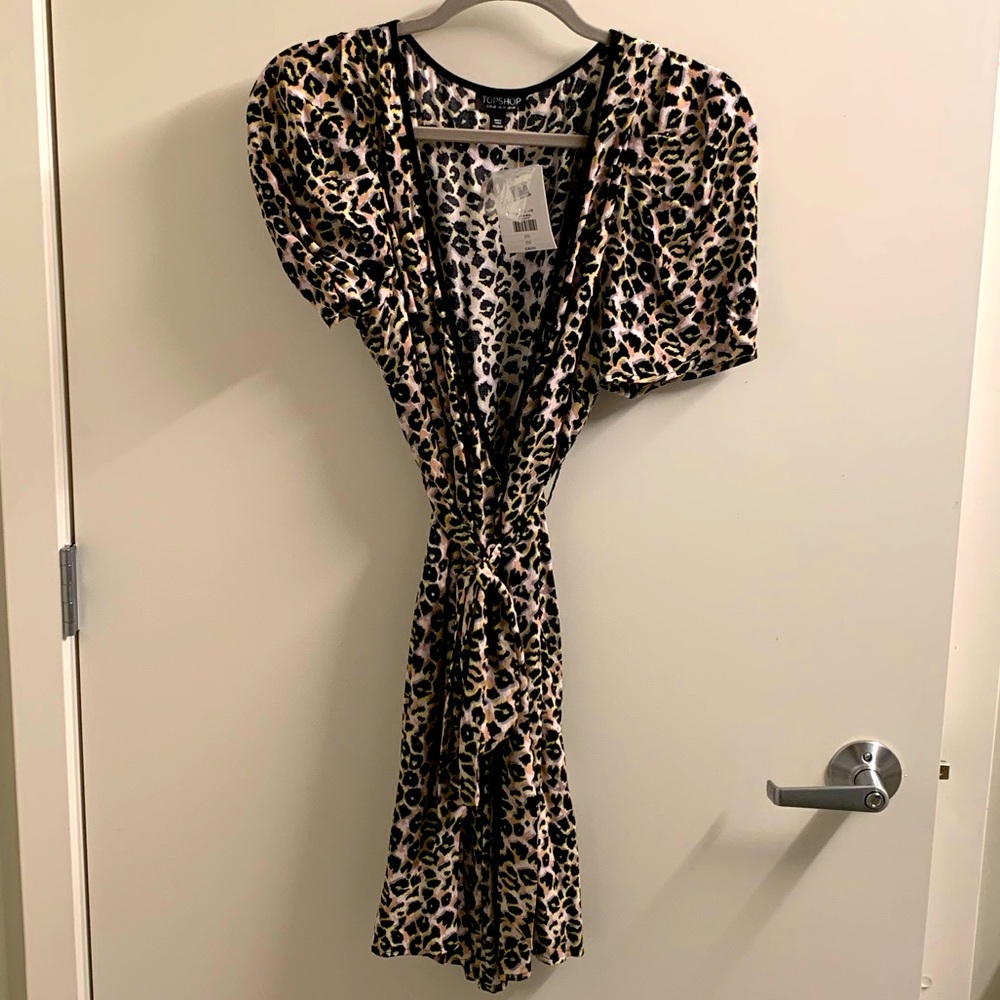 TOPSHOP wrap, mini dress!